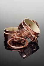 BDSM Wrist Cuffs in Rose Gold