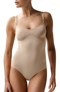 Seamless shaping bodysuit