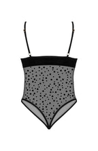 Seductive bodysuit with polka dots