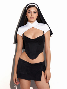 Sexy nun - erotic lingerie cosplay set