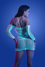 Glow-in-the-Dark Seamless Long Sleeve Dress