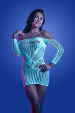 Glow-in-the-Dark Seamless Long Sleeve Dress