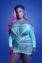 Glow-in-the-Dark Seamless Long Sleeve Dress