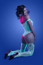 Glow-in-the-Dark Crotchless Bodystocking