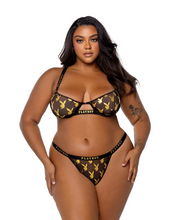 Playboy Foiled Bunny 2pc bralette set