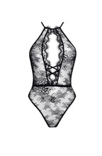 Exclusive black lace bodysuit