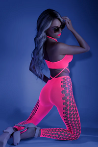 Glow in the dark bodystockings