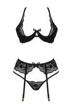 Sensual black bralette set