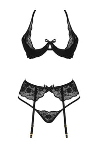 Sensual black bralette set