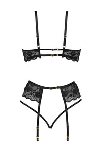 Sensual black bralette set