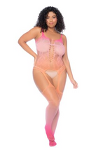 Sexy ombre bodystocking